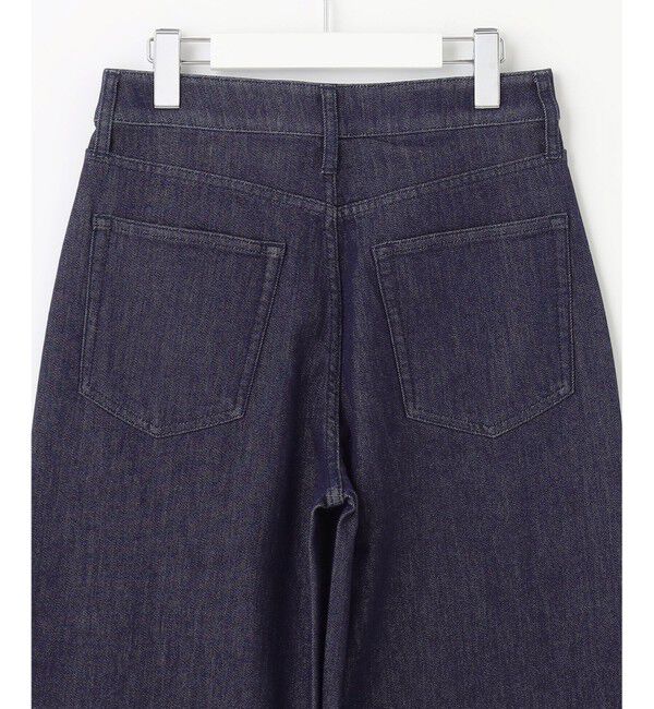 自由区「【洗える】ウスカルデニム ワイドパンツ」|デニム|