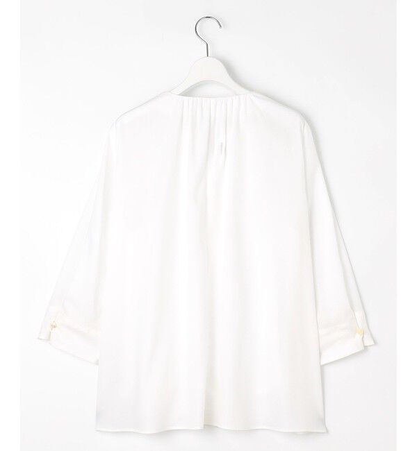 自由区「【洗える】SOMELOSテンセルスキッパー ブラウス」|シャツ・ブラウス|