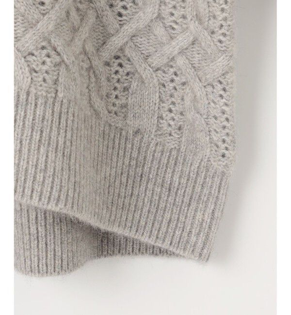 自由区「へアリーケーブル ニット」|ニット・セーター|