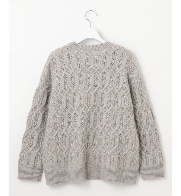 自由区「へアリーケーブル ニット」|ニット・セーター|