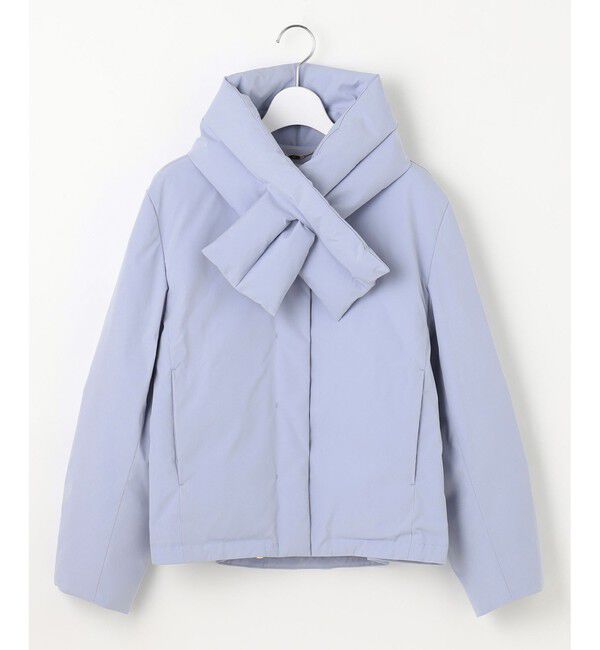 自由区「【撥水加工・洗える】ティペット付きスプリング ダウン」|ダウン|