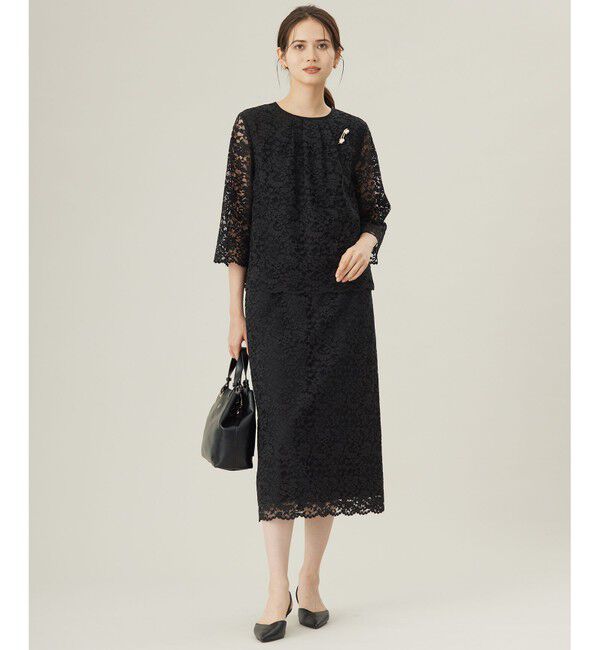 自由区「【セットアップ対応・洗える】フルールスカラレースプルオーバー ブラウス」|シャツ・ブラウス|