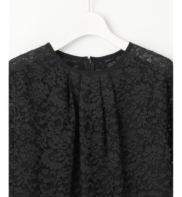 自由区「【セットアップ対応・洗える】フルールスカラレースプルオーバー ブラウス」|シャツ・ブラウス|