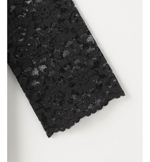 自由区「【セットアップ対応・洗える】フルールスカラレースプルオーバー ブラウス」|シャツ・ブラウス|