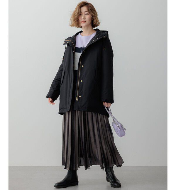 23区「【Oggi1月号掲載/洗える】ウールカシミヤ カラーブロック ニット」|ニット・セーター|