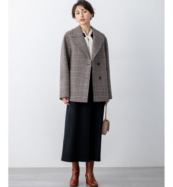 23区「【見上愛さん着用/洗える】シアービエラ ボウタイ ブラウス」|シャツ・ブラウス|