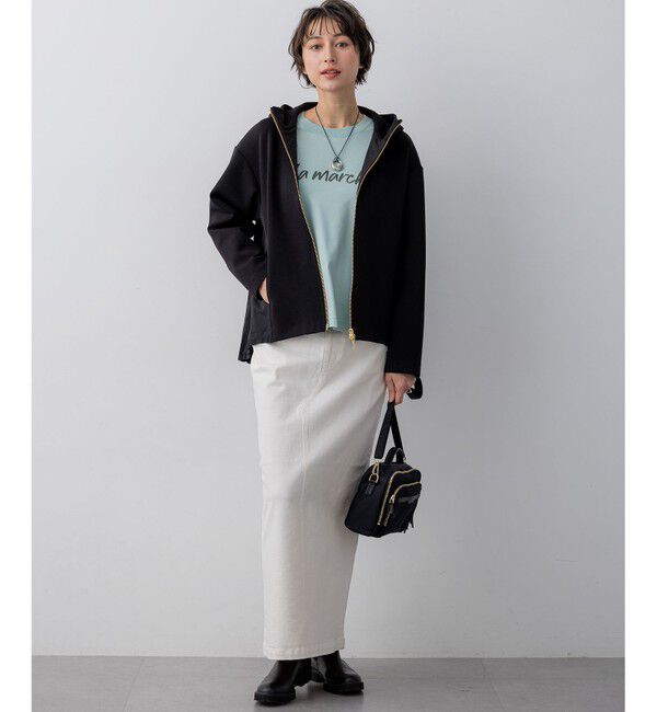 23区「23区DENIM Iライン デニムスカート」|スカート|