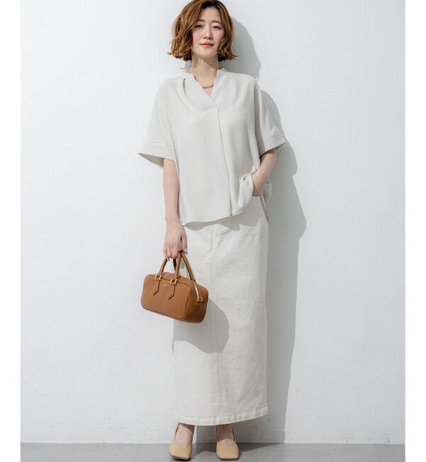 23区「23区DENIM Iライン デニムスカート」|スカート|