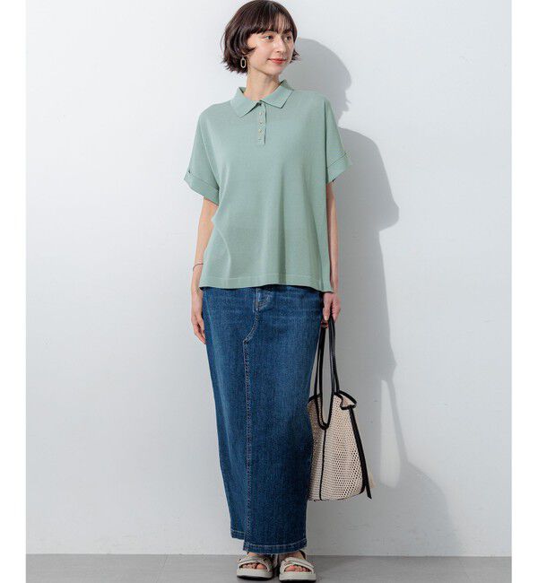 23区「23区DENIM Iライン デニムスカート」|スカート|