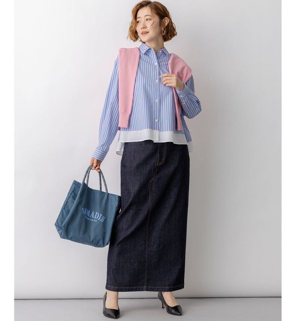 23区「23区DENIM Iライン デニムスカート」|スカート|