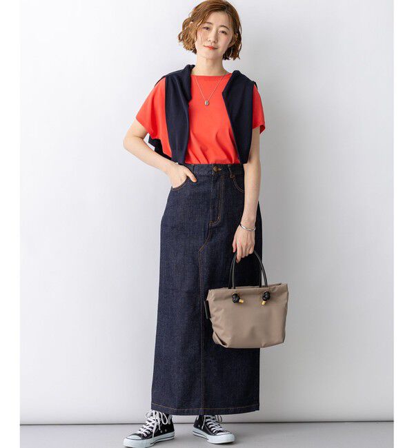 23区「23区DENIM Iライン デニムスカート」|スカート|