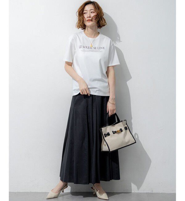 23区「LE SOLEIL SE LEVE ロゴ Tシャツ」|Tシャツ・カットソー|