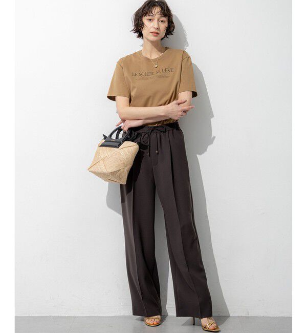 23区「LE SOLEIL SE LEVE ロゴ Tシャツ」|Tシャツ・カットソー|