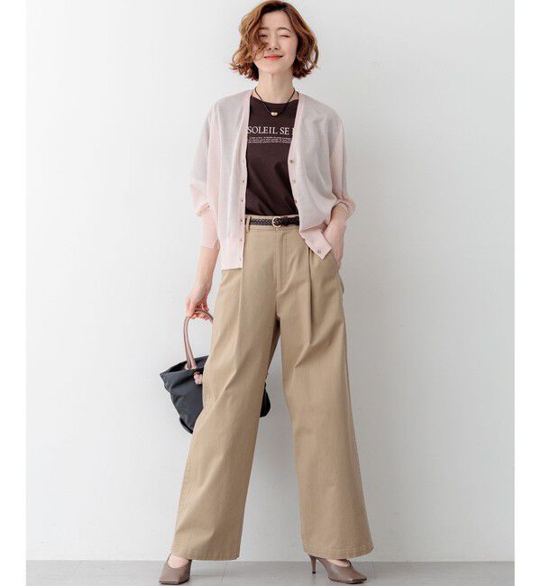 23区「LE SOLEIL SE LEVE ロゴ Tシャツ」|Tシャツ・カットソー|