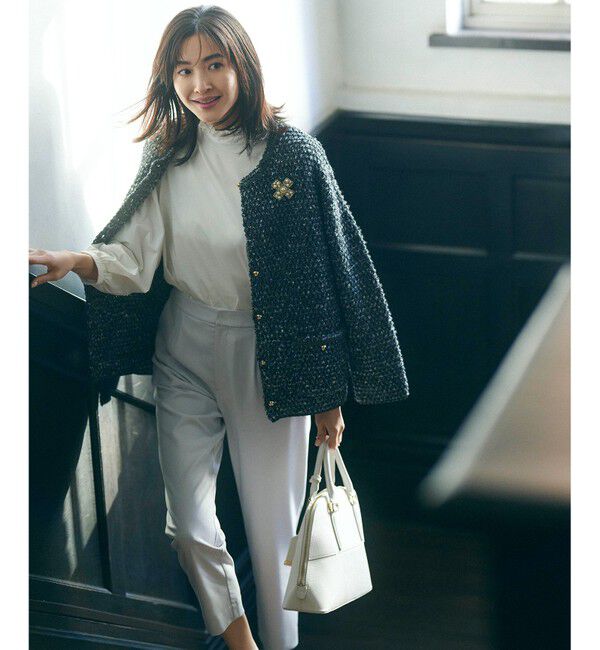 ANY SIS「【セットアップ可】セレモニーダブルクロス テーパードパンツ」|その他|