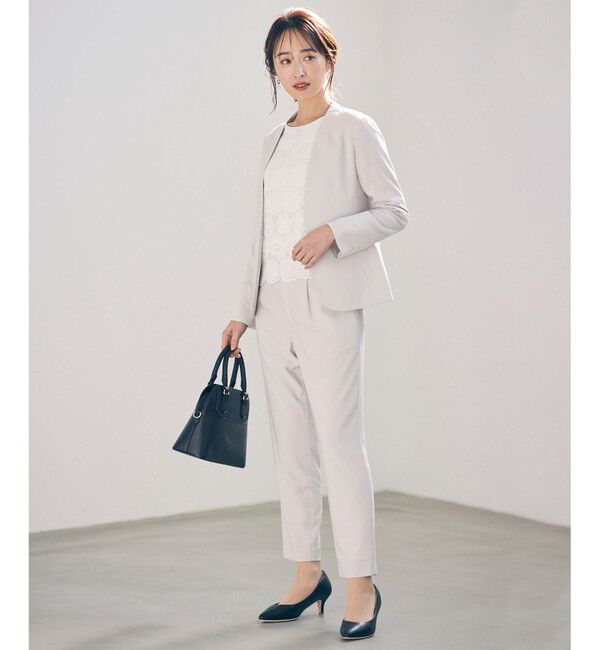 ANY SIS「【セットアップ可】セレモニーダブルクロス テーパードパンツ」|その他|