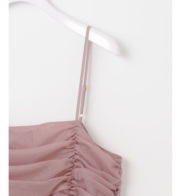 ANY SIS「【洗える】チュールレイヤード キャミソール」|キャミソール|