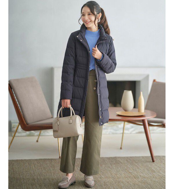 any SiS「【洗える】サイドケーブルアンゴラブレンド ニット」|ニット・セーター|