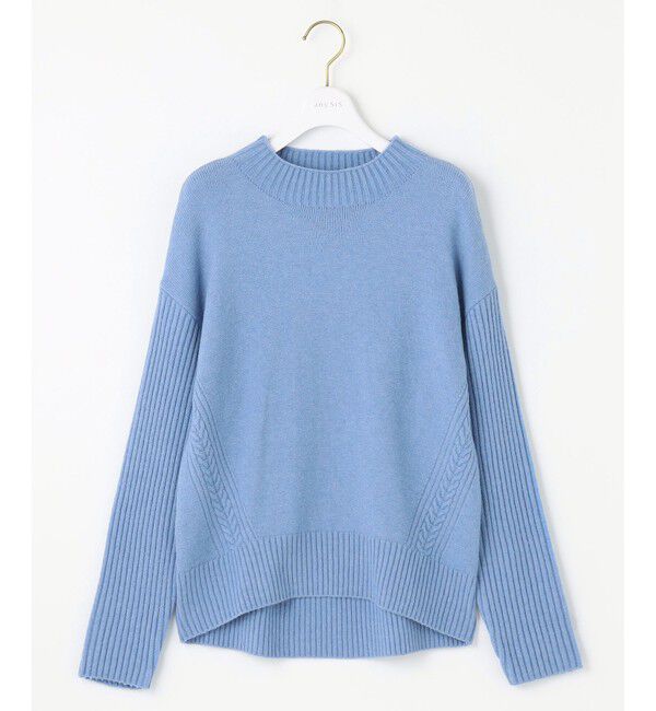 any SiS「【洗える】サイドケーブルアンゴラブレンド ニット」|ニット・セーター|