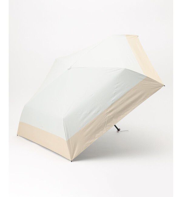 any SiS「【晴雨兼用/UVカット・遮光】バイカラーライト 折りたたみ傘」|傘|