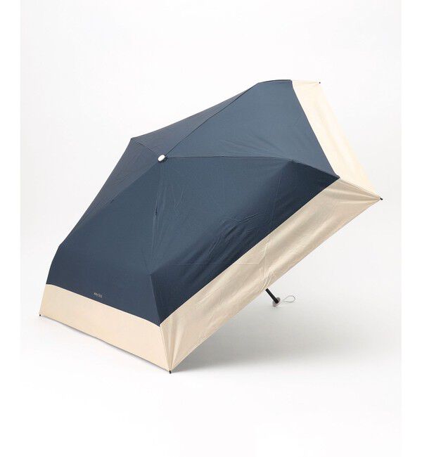 any SiS「【晴雨兼用/UVカット・遮光】バイカラーライト 折りたたみ傘」|傘|