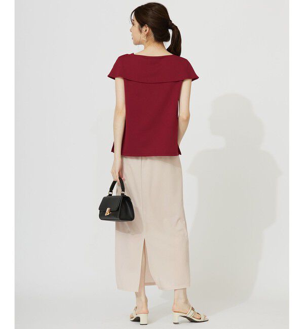 ANY SIS「ケープディテール カットソー」|Tシャツ・カットソー|