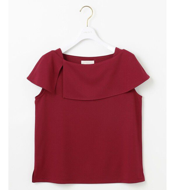 ANY SIS「ケープディテール カットソー」|Tシャツ・カットソー|