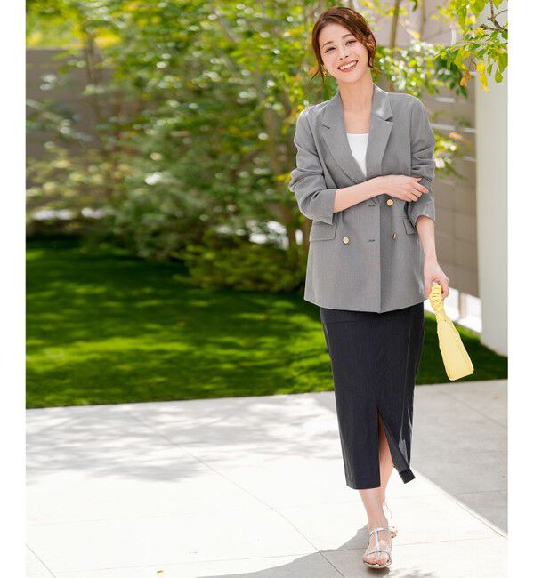 ANY SIS「褒めらレディストレッチ テーラード ジャケット」|テーラードジャケット|