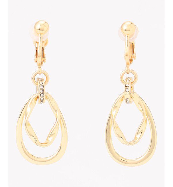 ANY SIS「ツイストリング イヤリング」|イヤリング|