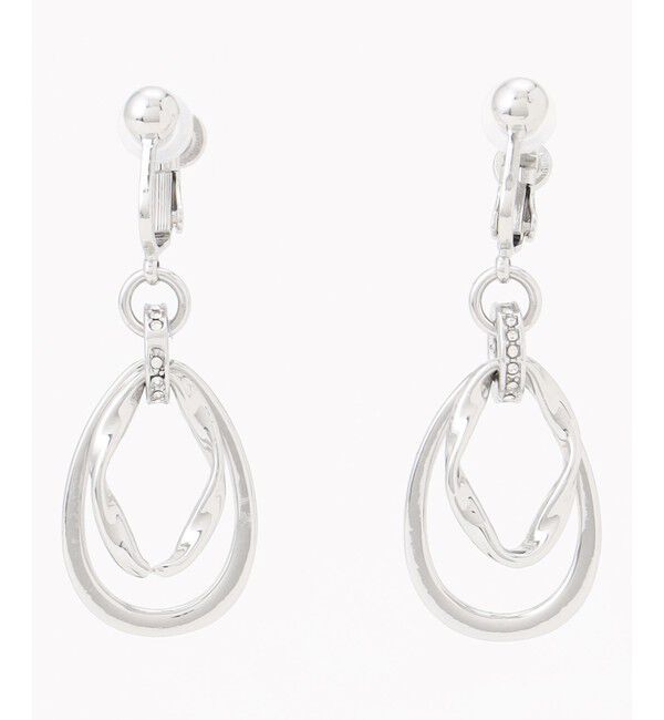 ANY SIS「ツイストリング イヤリング」|イヤリング|シルバー