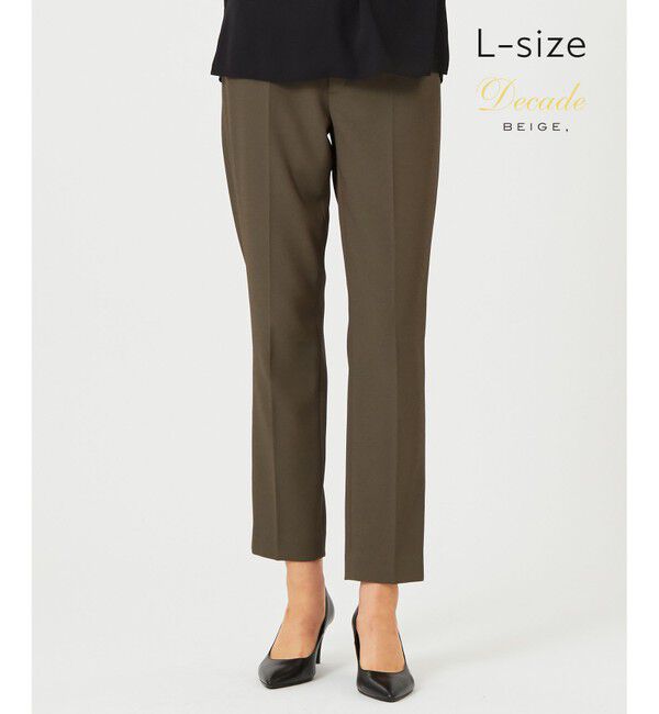 BEIGE,「【L-size】LUIZA / クロップドパンツ」|その他|Khaki