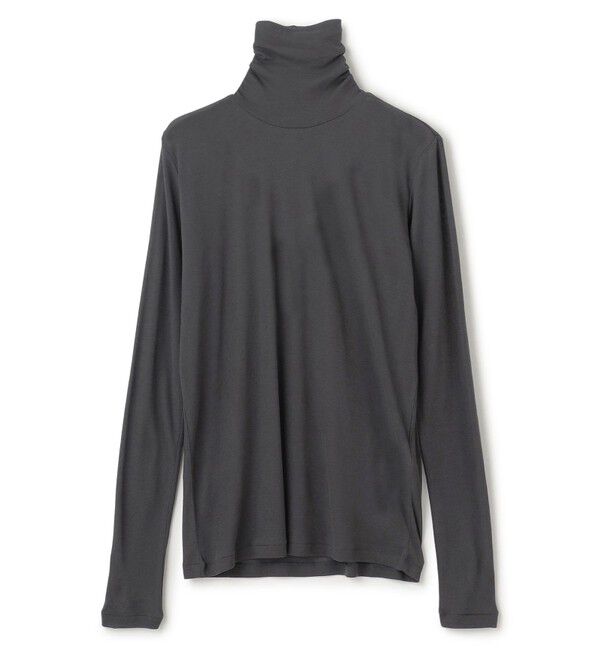 BEIGE,「SORE / コットンシアーハイネックカットソー」|Tシャツ・カットソー|