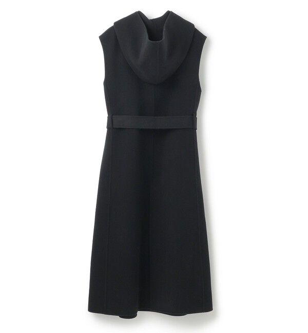 BEIGE,「【Oggi掲載】LEMOORE / ウールリバーフード付きロングジレ」|ベスト・ジレ|