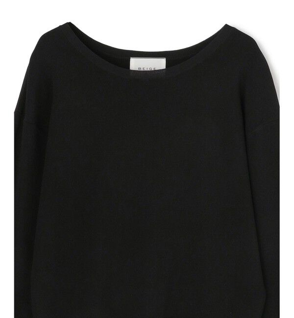 BEIGE,「LAURA / ドライタッチ ストレッチニットプルオーバー」|ニット・セーター|