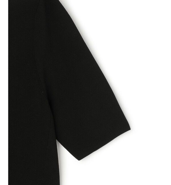 BEIGE,「LAURA / ドライタッチ ストレッチショートスリーブニット」|ニット・セーター|