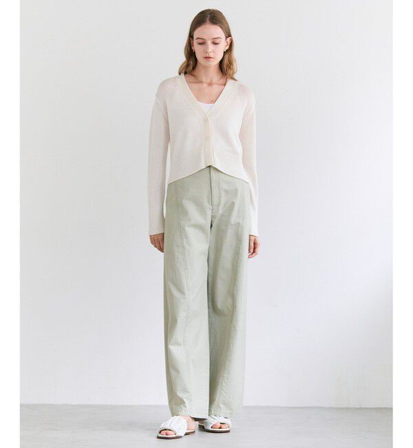 BEIGE,「【VERY掲載】SPESSARTINE / Vネッククロップドカーディガン」|ニット・セーター|