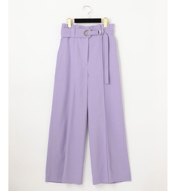  「リングベルトワイドパンツ」|その他|