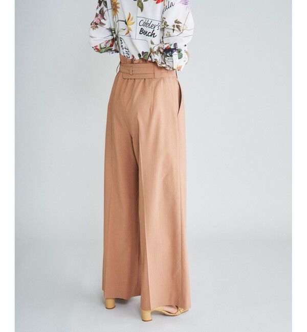  「リングベルトワイドパンツ」|その他|