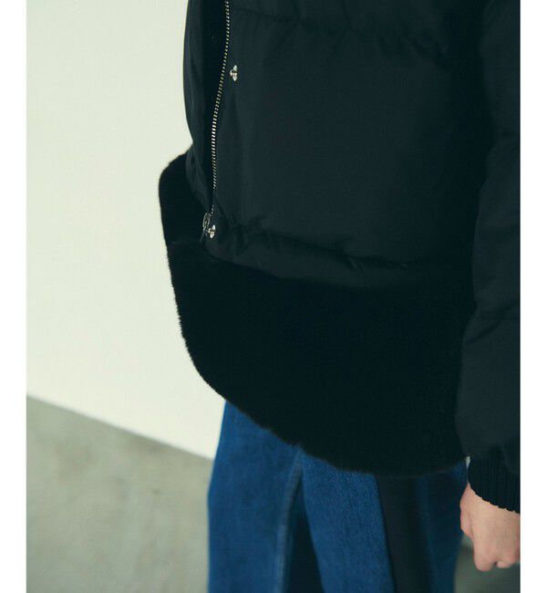 Diagram「ヘムファーショートダウンジャケット」|ダウン|