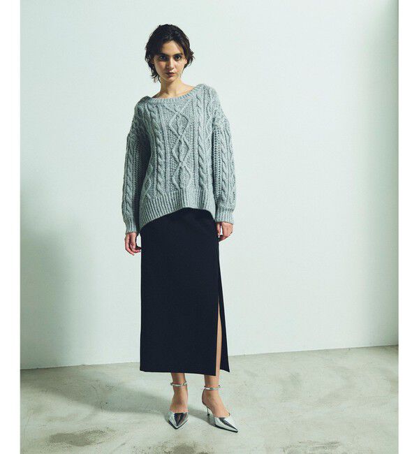 Grace Class「スパングルケーブルニット」|ニット・セーター|