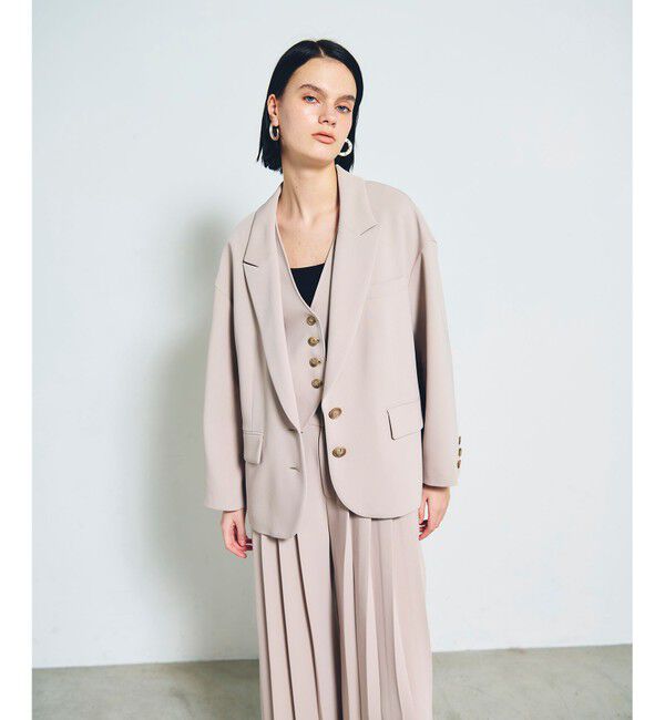 Grace Class「トリアセショートジレ」|ベスト・ジレ|