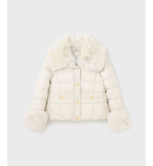 GRACE CONTINENTAL「ファーショートダウンジャケット」|ダウン|