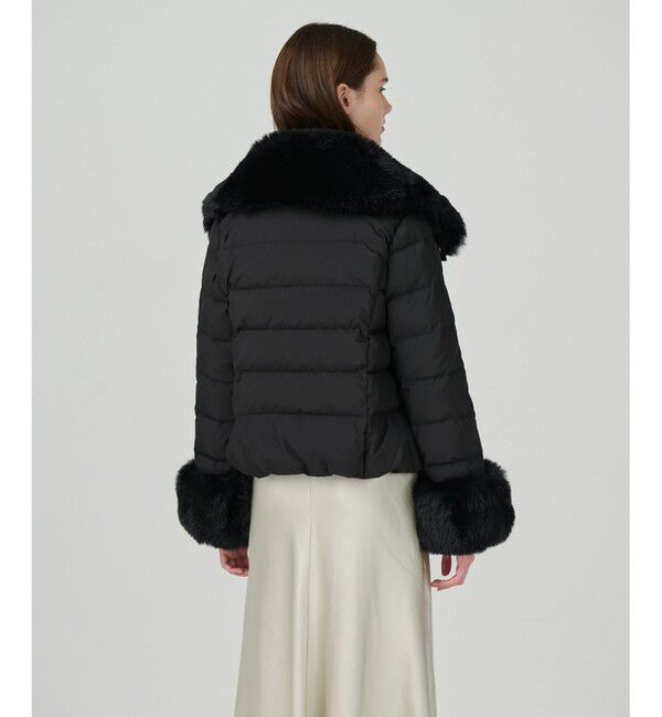 GRACE CONTINENTAL「ファーショートダウンジャケット」|ダウン|