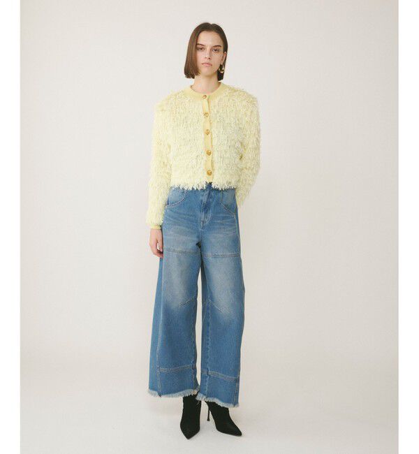 Diagram「フリンジニットカーディガン」|カーディガン|