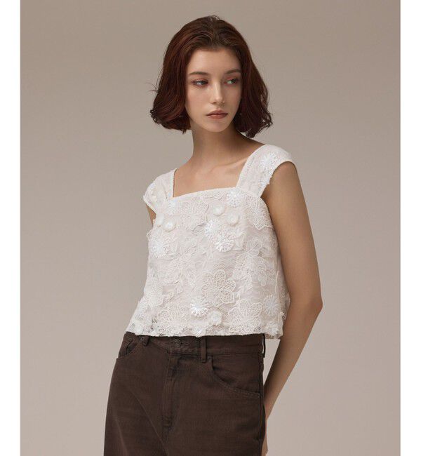 Diagram「チュール刺繍トップ」|その他|