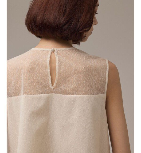 GRACE CONTINENTAL「ビーズ刺繍トップ」|Tシャツ・カットソー|