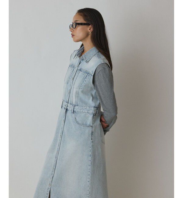 Diagram「デニムロングジレワンピース」|ワンピース|