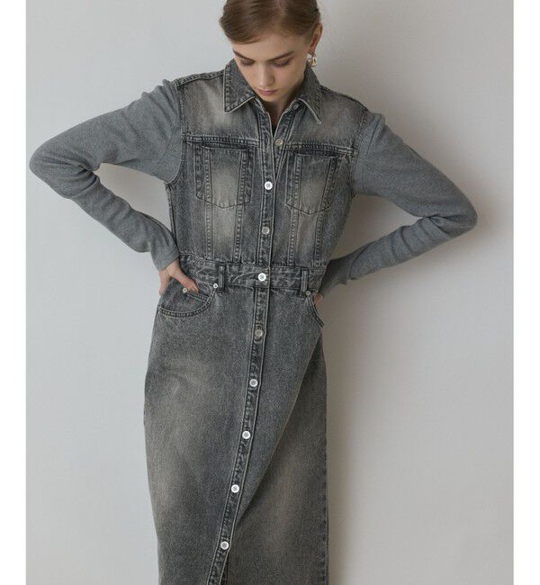 Diagram「デニムロングジレワンピース」|ワンピース|