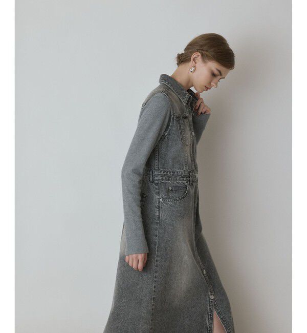Diagram「デニムロングジレワンピース」|ワンピース|