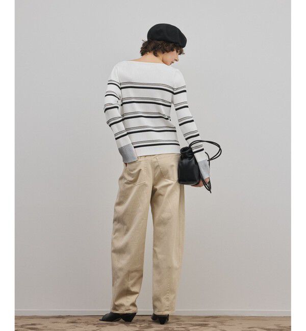 Diagram「ラメボーダーニットトップ」|ニット・セーター|